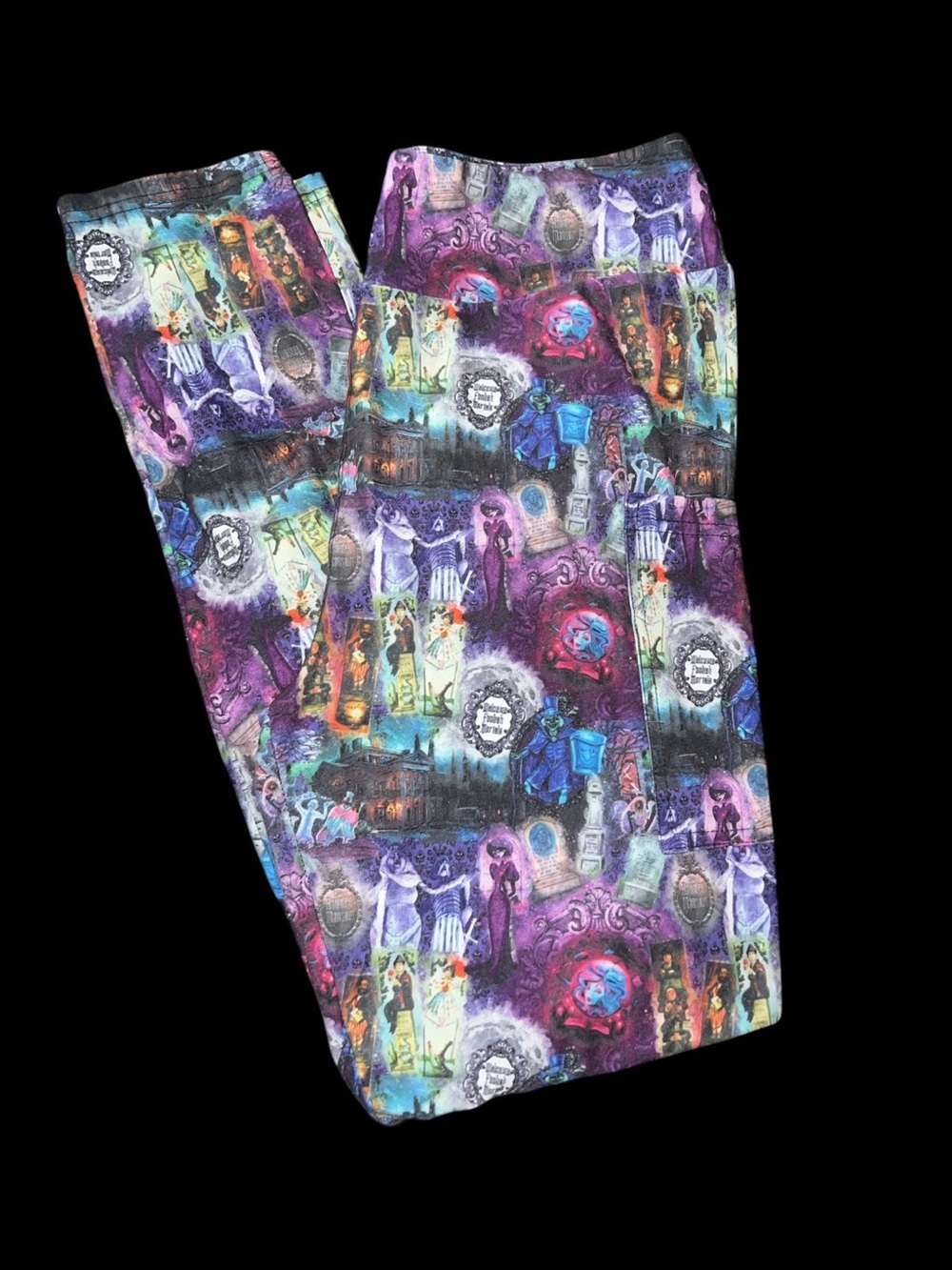 Haunted Mansion OS leggings (not LulaRoe)